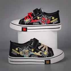 Bróga Canbhás Buachaill Leanaí Bróga Cartúin Fóillíochta Leanaí Neamh-duillín Maol Bunchompord Sneakers Bróg Mamailínigh Leadóg Spóirt bróg