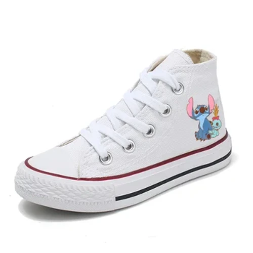 Zēni Bērni Meitenes Bērni Audekls Apavi Ikdienas kedas Karikatūra Lilo Stitch Sporta Apavi Bērnu Modes Apavi Mini Apavi Zēni Teniss