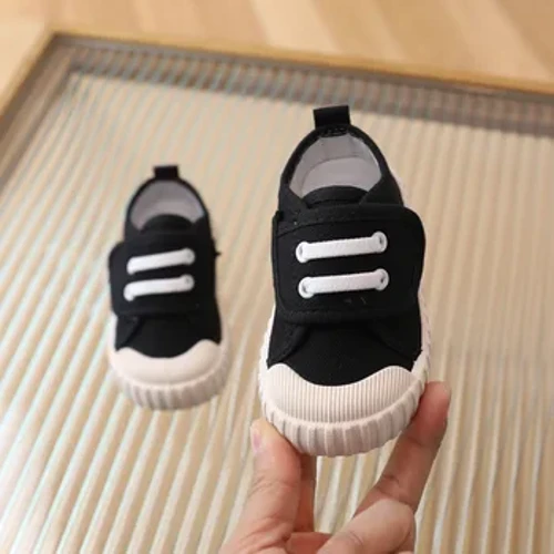 Sepatu Anak Laki-laki Anak Perempuan Sepatu Kanvas Fashion Balita Lembut Bayi Anak Laki-laki Sepatu Sneakers Breathable Candy Warna Anak Sepatu Kanvas