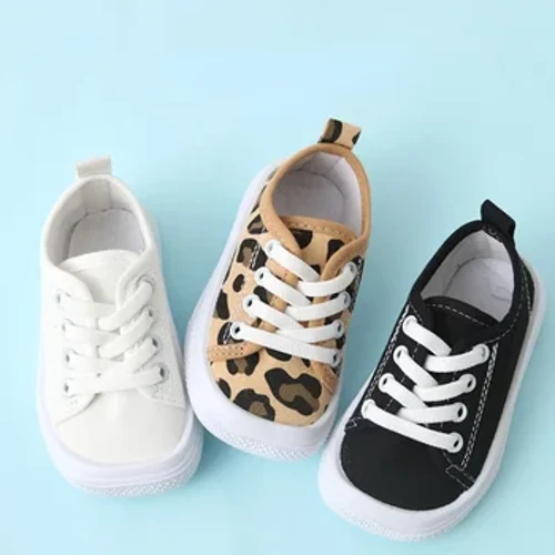 Tenis enfant chaussure automne nouveau garçon chaussure de Sport couleur unie Simple polyvalent chaussures décontractées usage quotidien toile Shoezapatillas Niño