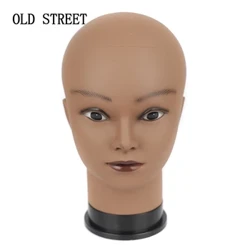Babaeng Afro Head Model Dummy Hat Scarf Mannequin Manikin Training Makatotohanang Plastic Head Para sa Paggawa ng Wig Hat Glasses Display