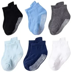 6 pairs/lot 0 a 6 makahiki pulupulu no na keiki kane no na keiki kane kaikamahine i oki haahaa i ka papahele no na keiki me na wili Rubber mau kau eha.