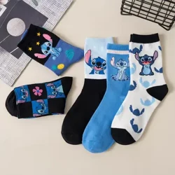 Anime Disney Lilo & Stitch kotoizko tutu erdiko galtzerdiak Galtzerdiak Cartoon Stitch panpinak galtzerdiak Mutilak neskak lo epeleko galtzerdiak opariak