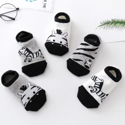 Sock Kamali'i Puupulu U'i Ki'i Ki'i Hoki Li'ili'i Moku Moku Boy Baby Socks Pōkole 'One Animal Print Sock 5 pair.