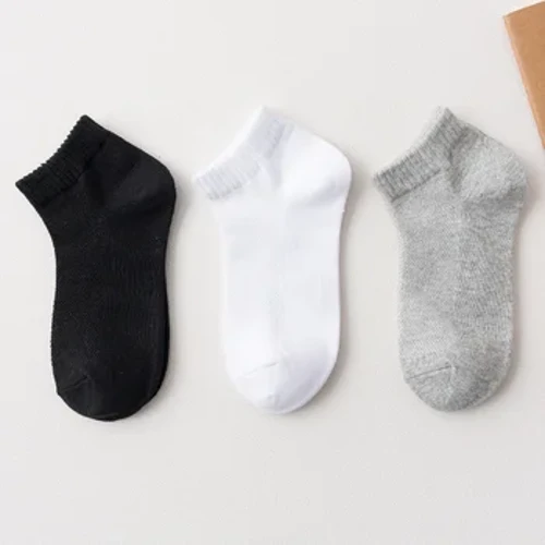 Musim Panas Mesh Kaus Kaki Anak-anak 1-12Tahun Kasual Siswa Kaos Kaki Anak-anak untuk Anak Laki-laki Anak Perempuan Katun Solid Bernapas Olahraga Kaos Kaki Bayi 2024 Baru
