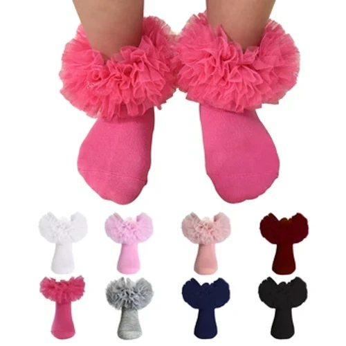 Merched sanau frilly ffrog tywysoges frilly blewog sanau newydd -anedig/babi/plentyn bach/merched