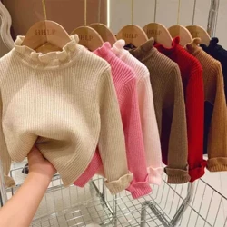 Izingane I-sweater Exekethiwe Esekwindla Ebusika Ingane Yomfana Intombazane Izingubo Entamo Eyindilinga Ingane Esacathula Intombazane Umfana I-Pullover Ingubo Yangaphandle Yengane