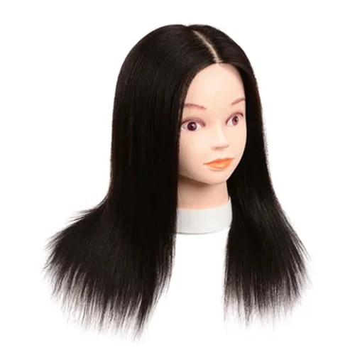 100% Menselijk Haar Mannequin Hoofden Met Voor Haar Training Styling Solon Kapper Dummy Pop Hoofden Voor Praktijk Kapsels