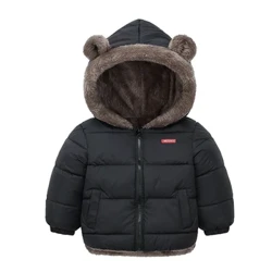 Bebê crianças jaquetas para meninas casacos grossos roupas de halloween da criança meninos quente com capuz jaqueta crianças outerwear 2 4 6 anos snowsuit