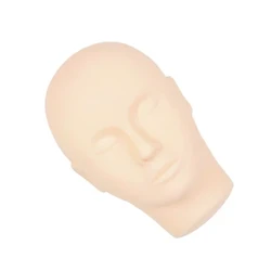 1PCS Pro Training Mannequin Flat Head Practice Make Up Eyelash Eye Lashes Extension