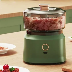 Multifuncional elétrico batedor de alho carne moída 350ml sem fio liquidificador moedor com misturador de alimentos pode fazer suplemento alimentar do bebê