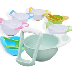 Trẻ Em Thực Phẩm Bổ Sung Xay Bát Cho Bé Hướng Dẫn Sử Dụng Thực Phẩm Hòa Mài Tay Cầm Xay Bát Thực Phẩm