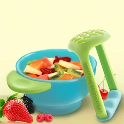 Không Chứa BPA Cho Bé Nhà Máy Xay Bát Trẻ Sơ Sinh Bằng Tay Xay Thực Phẩm Làm Dụng Cụ Trẻ Em Handmade Thực Phẩm Bát Ăn