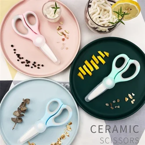 Thức Ăn Cho Bé Nhà Máy Gốm Kéo Hộ Gia Đình Cho Bé Ăn Viện Trợ Kéo Có Hộp Cắt Đồ Dùng Cho Bé Bộ Đồ Ăn Cho Bé Cho Sức Khỏe