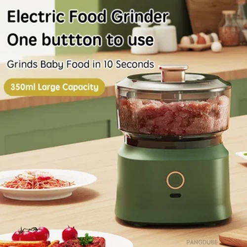 PANGDUBE 350ML Bé Nhà Máy Thực Phẩm Cho Bé Máy Làm Thực Phẩm Xay Thịt Điện Máy Xay Sinh Tố Mini Cho Bé Thực Phẩm Bổ Sung Máy Vật Dụng Nhà Bếp