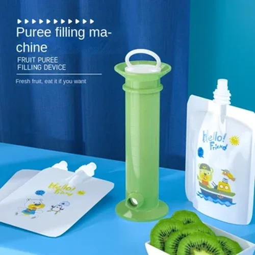 Đơn giản Ống Kim Cho Bé Thực Phẩm Bổ Sung Làm Đầy Thiết Bị Bé Nghiền Túi Đựng Ăn Thực Phẩm Bổ Sung Dụng Cụ Nhỏ
