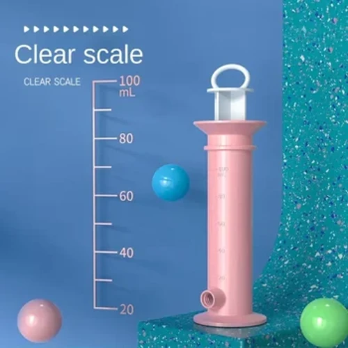 Simple Needle Tube Baby Complementary Food Filling Device Baby Puree Bag Dispenser Pagkain ng Komplementaryong Pagkain Maliit na Tool Feeding
