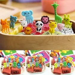 10-teiliges/Set, Obstgabel, süße Kindergabel, Besteck, Babynahrung, Fütterungsgeschirr, Kleinkinder-Essgeschirr, tragbares Utensil, Säuglingsgeschirr