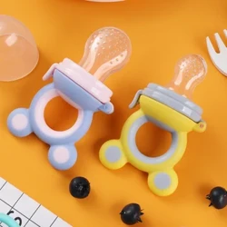 Babyfrukt Rispasta Hjälppåse Tandpåse Matkvalitet Silikon Tandsticka Nyfödd Tillbehör Människor Inga människor Plats