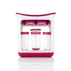 Baby Food Maker Squeeze Food Station Baby Feeding Maker Organic Food Para sa Newborn Fresh Fruit Container Storage
