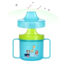 Corn Leakproof 360 Céim le haghaidh Corn Óil Foghlama Leanbh do Chorn Oiliúna Óil Frith-Tochail Leanaí le haghaidh Corn Sipping Leanaí