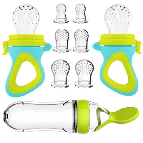 Fáscadh Buidéal Corn Buidéal Silicone Nuabheirthe Traenáil Pacifier Babaí Rís Spúnóg Friothálacha Bia Forlíonadh Gránach Naíonán Earraí boird