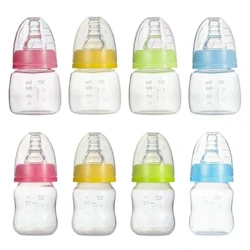 60ml Botol Susu Bayi Botol Susu Bayi Botol Susu Bayi Standar PP- Bahan Botol Bayi Multi-warna