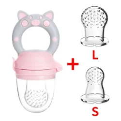 3 An 1 Baby Nippel Frësch Iessen Uebst Mëllech Fütterungsfläschen Nibbler Léiert Füttern Drénkwaasser Stréi Handle Zänn Pacifier