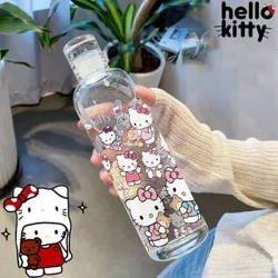 Hello Kitty Vattenflaska Mode Hög kapacitet Sport Flaska Bärbara reseflaskor Utomhusträning Sport Dricksflaska Gåvor