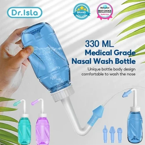 Dr.isla 300ML Nasal irrigator Nasal Fufulu Fufulu Fufulu Fufulu Fufulu Fufulu Isu Puipuia le Ma'i Rhinitis Matutua Tamaiti Neti
