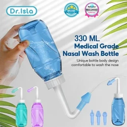 Dr.isla 300ML Nasal irrigator Nasal Fufulu Fufulu Fufulu Fufulu Fufulu Fufulu Isu Puipuia le Ma'i Rhinitis Matutua Tamaiti Neti