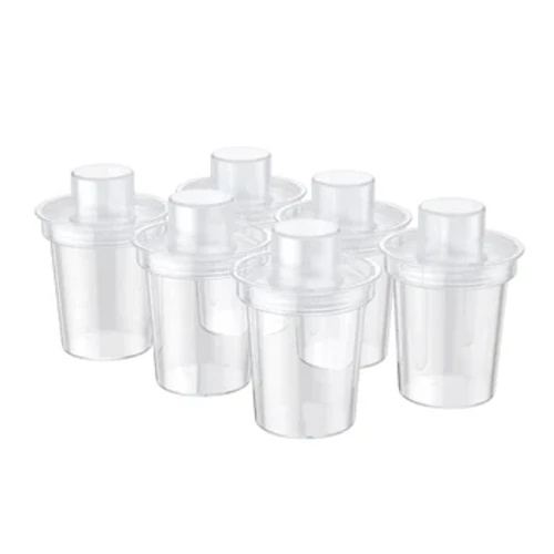 6 mau ea paʻa waiu pauda pahu Poepoe Leakproof Formula Dispenser BPA-Free i hoʻopaʻa ʻia i ka meaʻai ʻai meaʻai pahu waiho pahu pahu.