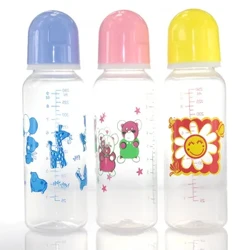 250ml ʻOmole Pepe ʻoluʻolu ʻO nā keiki hānau hou e aʻo i ka hānai ʻana i ka ʻōmole inu ʻo nā keiki maʻamau Caliber PP ʻōmole 3 kala.