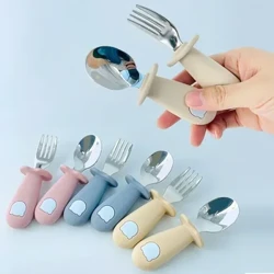 Hoạt Hình Cho Bé Bộ Đồ Ăn Trẻ Em Dụng Cụ Inox Cho Bé Chén Ăn Dao Kéo Hoạt Hình Trẻ Sơ Sinh Thực Phẩm Thìa Ăn Nĩa