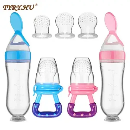 4 Thìa Cho Bé Bình Thức Ăn Ly Đá Thìa Silicone Cho Ăn Thuốc Muỗng Dao Kéo Đồ Dùng Trẻ Em Phụ Kiện