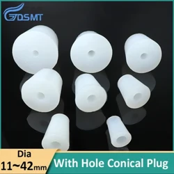 Mea'ai Grade Fale Brew Uaina Taofi Conical Silicone Rubber plug ma Pu mo le Airlock Valve Bubbler Fermentation Exhaust Valve