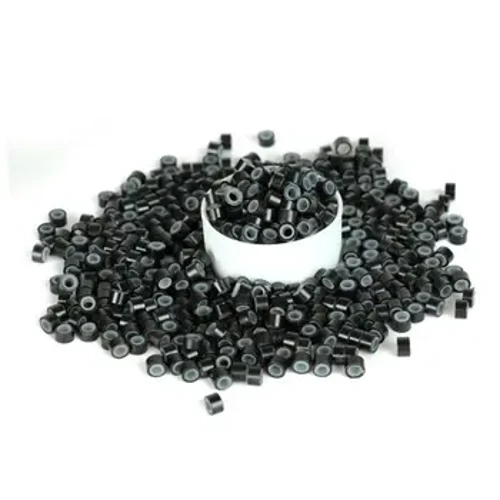 300pcs Fra Hoer Dekoratioun De Ring Hoer Extension Tools Mikro Link Rings Silikon Link Ring Dreadlock Ring Hoer Manschetten Silico