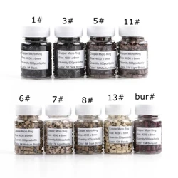 4036*6 mm 500 stk. Lang Euro Lock Flared Flaring Micro Kobber Tube Ringe Perler Links Human Hair Extensions værktøjer