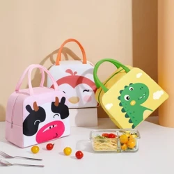 Hoạt Hình Dễ Thương Túi Đựng Đồ Ăn Trưa Cho Trẻ Em Nhôm Cách Nhiệt Giữ Nhiệt Độ Hộp Cơm Trưa Hangbag Dã Ngoại Ngoài Trời Túi Bảo Quản Thực Phẩm Mới
