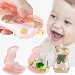Purée de fruits boîte Anti-compression bébé enfant en bas âge complément alimentaire sac enfants purée de fruits boîte jus yaourt complément alimentaire boîte