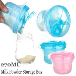 270ml Feeding Snacks Box Baby Food Storage Food Container Milk Powder Storage Box Toddler Travel Bottle