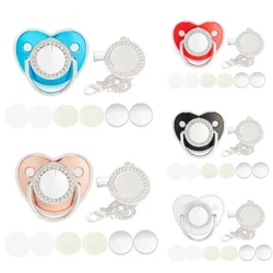 Gwag Pacifier Clip Lid Cawod Babanod Newydd-anedig Anrheg Pacifier Personol Affeithwyr Dymi Babanod Teether Babanod Teth Babanod Tanwydd