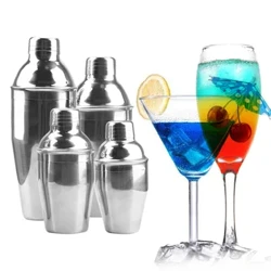 1PC Professional partiya bar asboblari Barware Boston Martini kokteyli sharob aralashtirgichi zanglamaydigan po'latdan yasalgan kokteyl shakeri 250/350/550/750ml