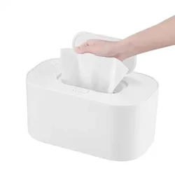 Aquecedor de lenços umedecidos para bebês, aquecedor de toalhas molhadas usb, aquecimento uniforme, aquecedores de fraldas adequados para 80 toalhetes acolchoados para crianças pequenas