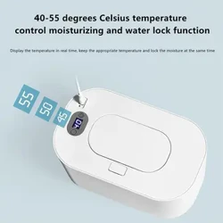Páipéar Fíocháin Gluaisteán Baile USB Wipes Babaí Téitheoir Téitheoirí Tuáille Fliuch Te Teirmeach