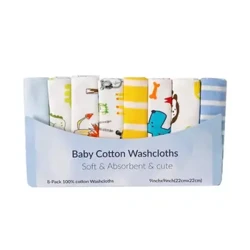 Confezione da 8 pezzi di colori diversi Asciugamano per saliva in cotone per neonato Asciugamano per allattamento Asciugamano per fazzoletto per neonati