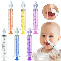 Feadán Snáthaide Aspirator Srón Leanbh Steallaire Glantóir Srón Leanbh Leanaí Riníteas Níochán Sróine Uiscitheoir Nasal Ath-inúsáidte Níochán don Pháiste