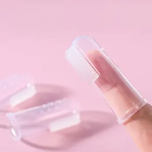I-Baby Soft Finger Toothbrush BPA I-Silicone Yamahhala Yezinyo Lengane Amazinyo Ahlanzekile Ibhulashi Ukudla Ibanga Le-Silicone Bebes Ukunakekelwa Kwempilo Yomlomo