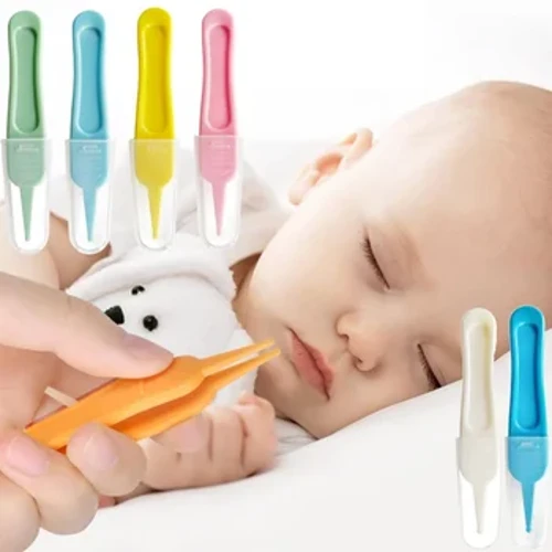 Gearrthóg Dig Booger Nuabheirthe Cluas Srón Babaí Uirlisí Glan an Navel Uirlisí Glanta Páistí Tweezers Sábháilteachta Glanadh Fórsaí Lapadán Soláthairtí Cúraim Cuas Nasal