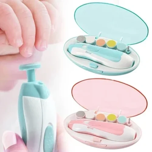 Baby Electric Nail Trimmer Kid Nail Polisher Tool Baby Care Multifunctional Fingernail Cutter Trimmer Set ng Manicure ng Sanggol